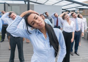 Active break at the office